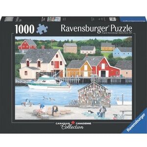 Ravensburger 1000 Piece Puzzle- Fisherman’s Cove Canadian Collection